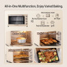 Four électrique SUNATUR : la perfection pour pizzas et pâtisseries - 60 L
